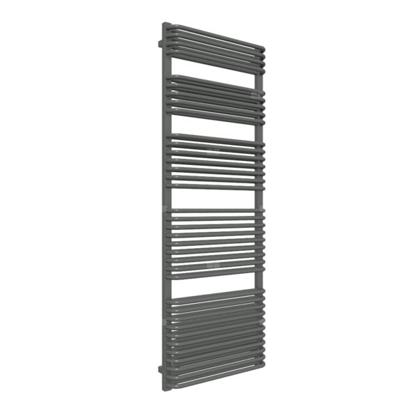Grzejnik drabinkowy TERMA TYTUS, podłączenie ZX, wym. 1780 x 640 mm, kolor błyszcząca szarość, moc 1652W