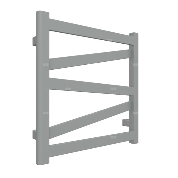 Grzejnik drabinkowy TERMA VIPERA, podłączenie Z1, wym. 510 x 500 mm, kolor sół & pieprz