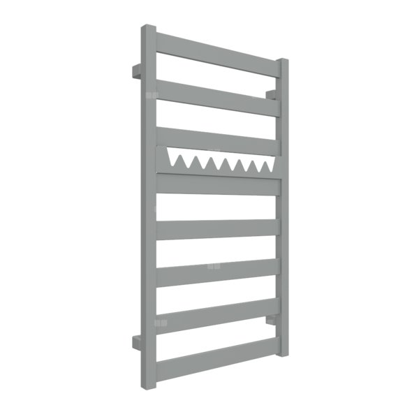 Grzejnik drabinkowy TERMA VIVO, podłączenie ZX, wym. 910 x 500 mm, kolor sół & pieprz, moc 350W