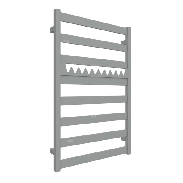 Grzejnik drabinkowy TERMA VIVO, podłączenie ZX, wym. 910 x 600 mm, kolor sół & pieprz, moc 405W