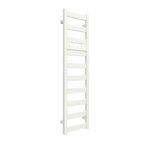 Grzejnik drabinkowy TERMA VIVO, podłączenie SX, wym. 1150 x 300 mm, kolor białe złoto, moc 300W