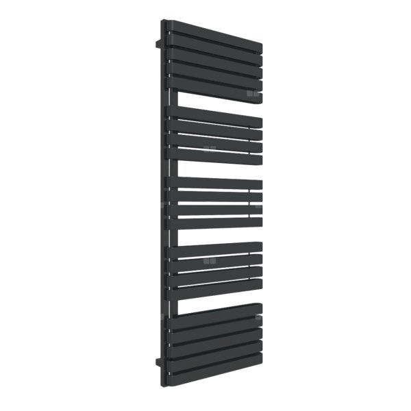 Grzejnik drabinkowy TERMA WARP S, podłączenie GD, wym. 1695 x 600 mm, kolor nowy czarny krokodyl