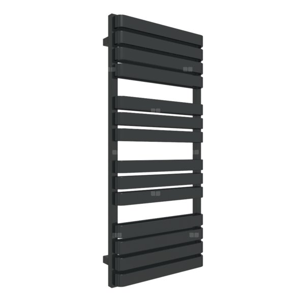 Grzejnik drabinkowy TERMA WARP T, podłączenie Z1, wym. 1110 x 500 mm, kolor nowy czarny krokodyl