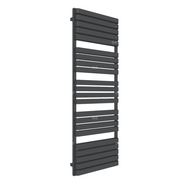 Grzejnik drabinkowy TERMA WARP T BOLD, podłączenie Z8, wym. 1695 x 600 mm, kolor metaliczna czerń, moc 1410W