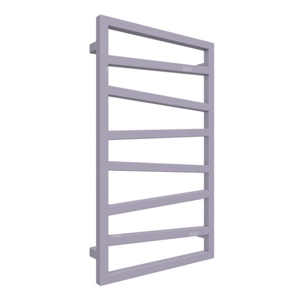 Grzejnik drabinkowy TERMA ZIGZAG, podłączenie Z8, wym. 835 x 500 mm, kolor jagodowy, moc 300W