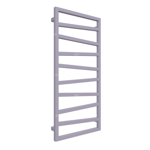Grzejnik drabinkowy TERMA ZIGZAG, podłączenie SX, wym. 1070 x 500 mm, kolor jagodowy, moc 406W