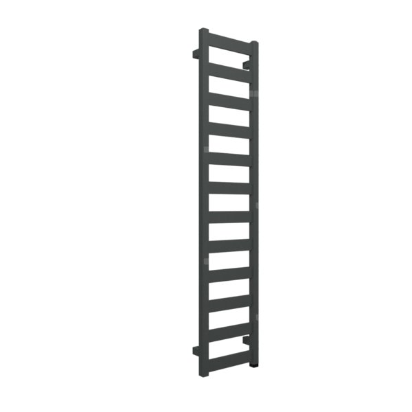 Grzejnik drabinkowy TERMA VIVO ONE, podłączenie S8, wym. 1390 x 300 mm, kolor szary bazaltowy RAL7012