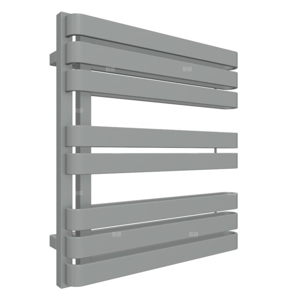 Grzejnik drabinkowy TERMA WARP S, podłączenie GD, wym. 655 x 600 mm, kolor sół & pieprz, moc 506W