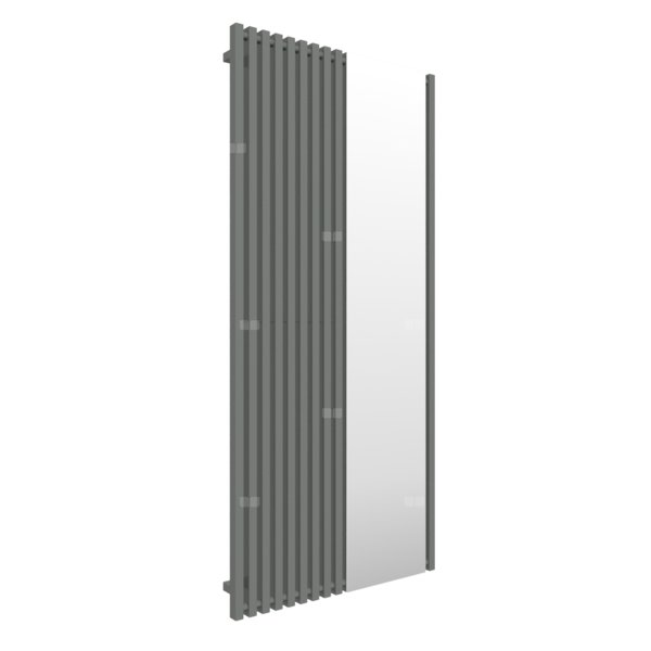 Grzejnik drabinkowy TERMA TRIGA M, podłączenie YL, wym. 1900 x 880 mm, kolor nowoczesna szarość, moc 1202W