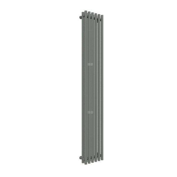 Grzejnik drabinkowy TERMA TUNE VWD, podłączenie ZX, wym. 1800 x 290 mm, kolor szary mysi RAL7005, moc 967W