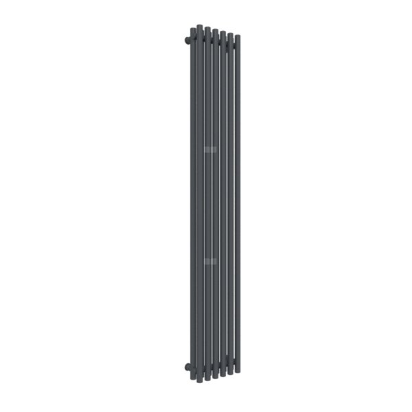 Grzejnik drabinkowy TERMA TUNE VWD, podłączenie SX, wym. 1800 x 290 mm, kolor szary antracytowy RAL7016, moc 967W