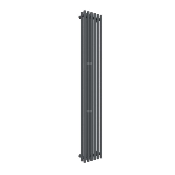 Grzejnik drabinkowy TERMA TUNE VWD, podłączenie SX, wym. 1800 x 290 mm, kolor czarny anodowy, moc 967W