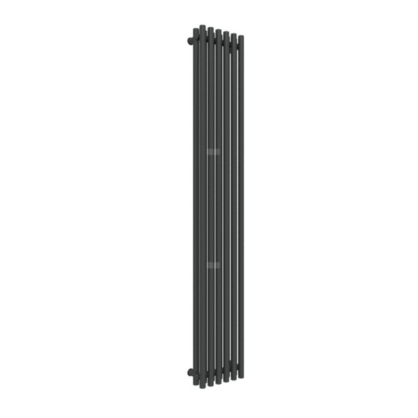 Grzejnik drabinkowy TERMA TUNE VWD, podłączenie ZX, wym. 1800 x 290 mm, kolor czarny RAL9011, moc 967W