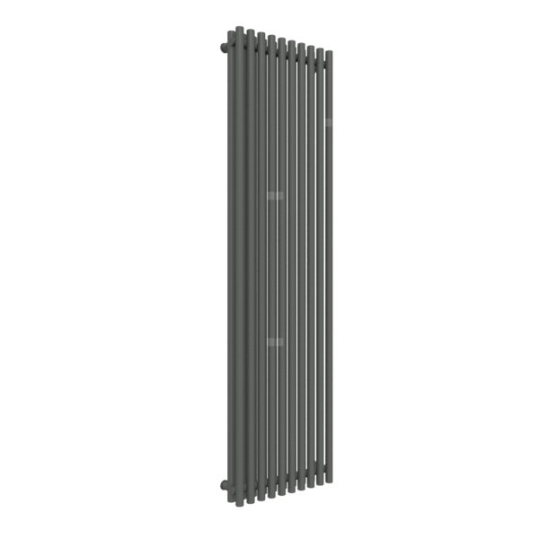 Grzejnik drabinkowy TERMA TUNE VWD, podłączenie Z1, wym. 1800 x 490 mm, kolor szary drogowy b RAL7043, moc 1612W