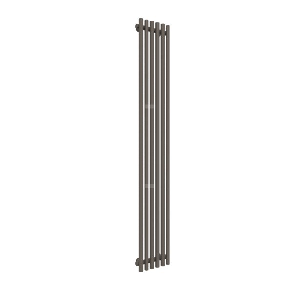Grzejnik drabinkowy TERMA TUNE VWS, podłączenie ZX, wym. 1800 x 290 mm, kolor szary brązowy RAL7013, moc 638W