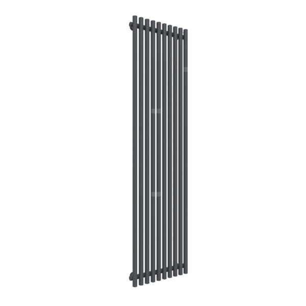 Grzejnik drabinkowy TERMA TUNE VWS, podłączenie ZX, wym. 1800 x 490 mm, kolor szary antracytowy RAL7016, moc 1064W