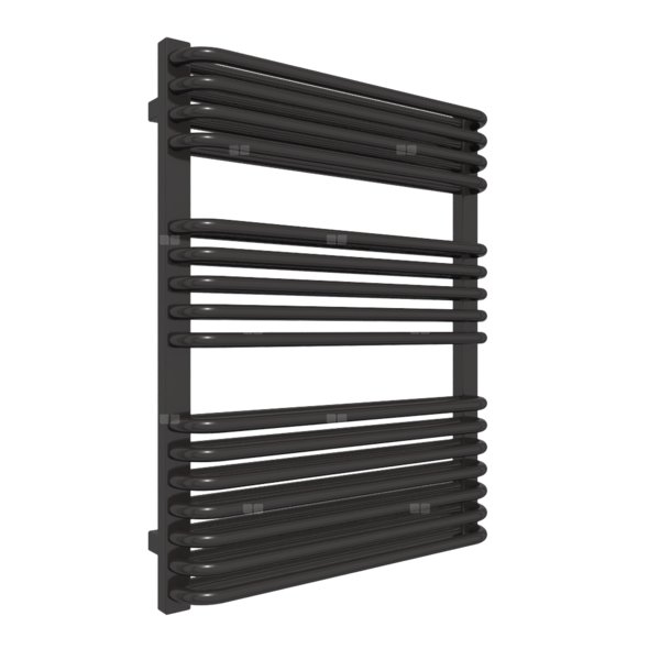 Grzejnik drabinkowy TERMA TYTUS, podłączenie SX, wym. 820 x 640 mm, kolor heban, moc 755W