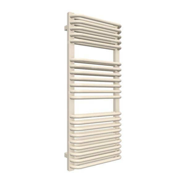Grzejnik drabinkowy TERMA TYTUS, podłączenie SX, wym. 1020 x 440 mm, kolor biały ostrygowy RAL1013, moc 666W