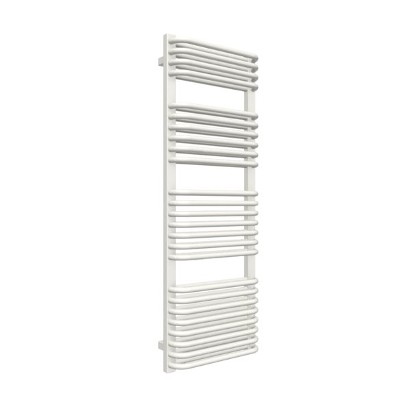 Grzejnik drabinkowy TERMA TYTUS, podłączenie ZX, wym. 1260 x 440 mm, kolor biały drogowy RAL9016, moc 828W