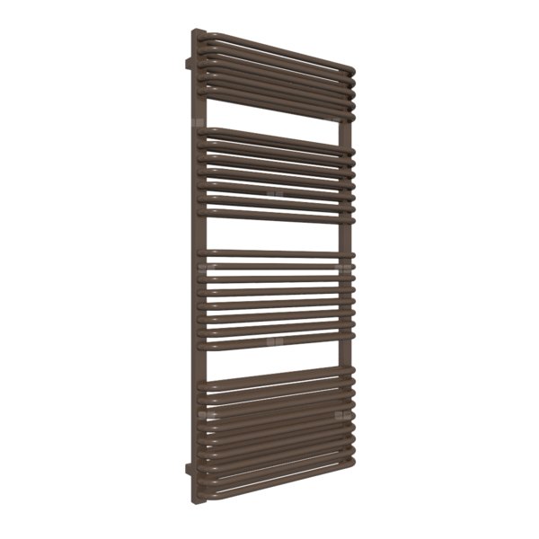 Grzejnik drabinkowy TERMA TYTUS, podłączenie SX, wym. 1420 x 640 mm, kolor szlachetny brąz, moc 1317W