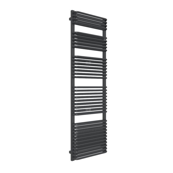 Grzejnik drabinkowy TERMA TYTUS, podłączenie Z8, wym. 1780 x 540 mm, kolor metaliczna czerń, moc 1412W