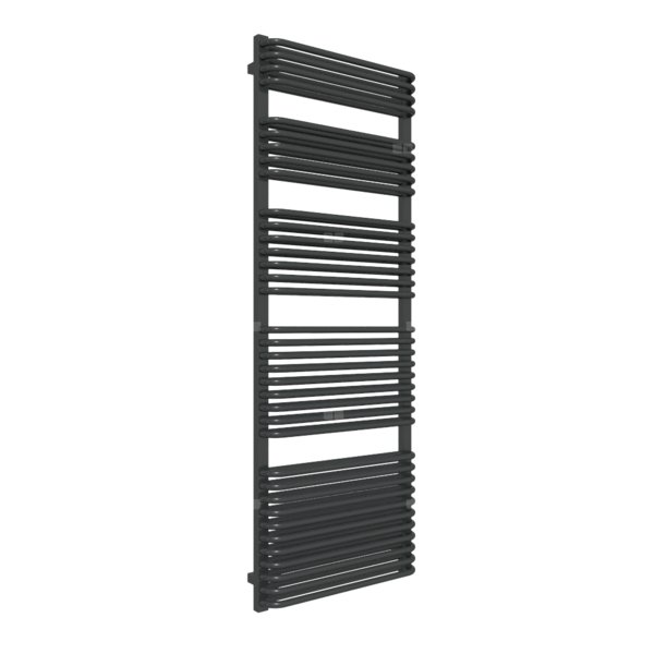 Grzejnik drabinkowy TERMA TYTUS, podłączenie Z8, wym. 1780 x 640 mm, kolor czarny RAL9011, moc 1652W