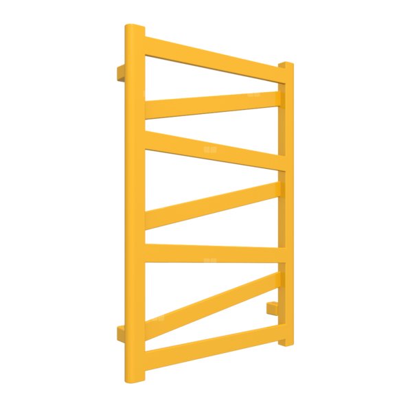 Grzejnik drabinkowy TERMA VIPERA, podłączenie Z1, wym. 750 x 500 mm, kolor piaskowo-szary soft RAL1023, moc 280W