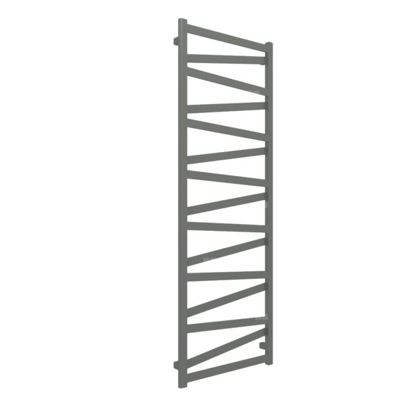 Grzejnik drabinkowy TERMA VIPERA, podłączenie ZX, wym. 1710 x 600 mm, kolor szary średni RAL7010, moc 722W