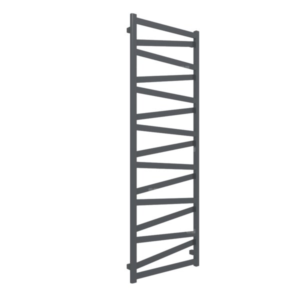 Grzejnik drabinkowy TERMA VIPERA, podłączenie Z8, wym. 1710 x 600 mm, kolor szary antracytowy RAL7016, moc 722W