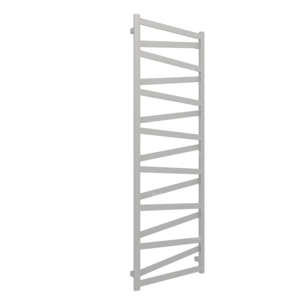 Grzejnik drabinkowy TERMA VIPERA, podłączenie ZX, wym. 1710 x 600 mm, kolor jasne aluminium metaliczny RAL9006, moc 722W