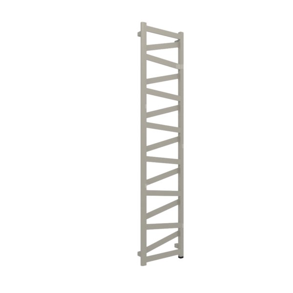 Grzejnik drabinkowy TERMA VIPERA ONE, podłączenie S8, wym. 1710 x 400 mm, kolor metaliczny kamień, moc 531W