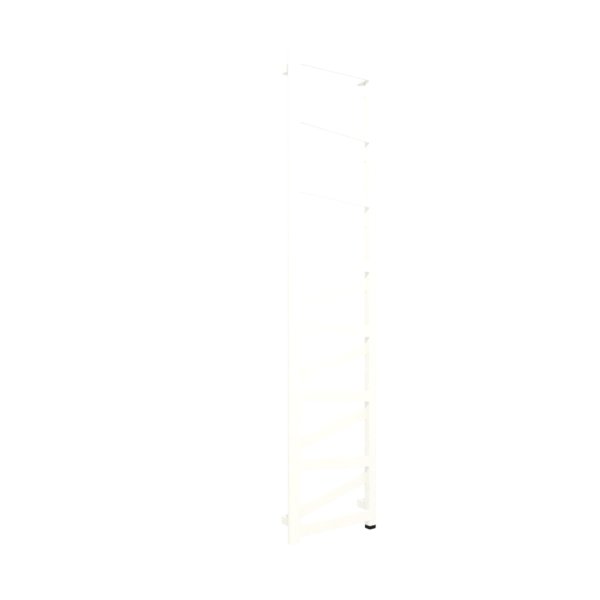Grzejnik drabinkowy TERMA VIPERA ONE, podłączenie S1, wym. 1710 x 400 mm, kolor biały drogowy RAL9016, moc 600W