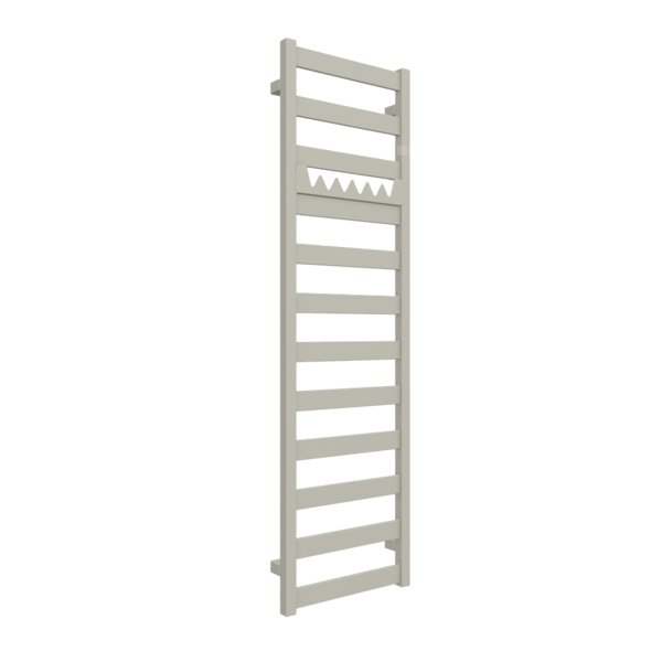 Grzejnik drabinkowy TERMA VIVO, podłączenie ZX, wym. 1390 x 400 mm, kolor metaliczny beż