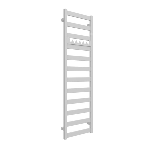 Grzejnik drabinkowy TERMA VIVO, podłączenie SX, wym. 1390 x 400 mm, kolor szary mleczny RAL7047