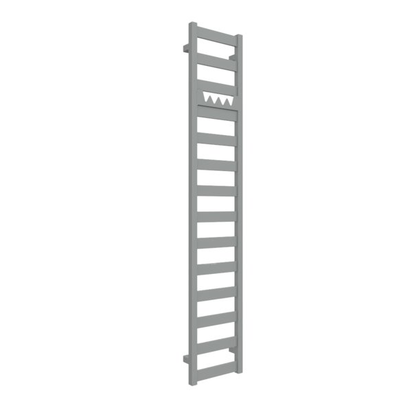 Grzejnik drabinkowy TERMA VIVO, podłączenie Z8, wym. 1630 x 300 mm, kolor sół & pieprz, moc 414W