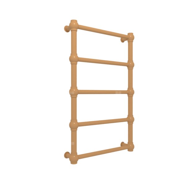 Grzejnik drabinkowy TERMA RETRO, podłączenie SX, wym. 800 x 504 mm, kolor miedź, moc 210W