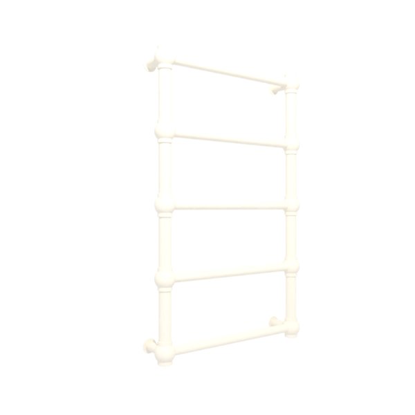 Grzejnik elektryczny TERMA RETRO 504 x 800 mm, kolor nowoczesna kość słoniowa, moc 200 W, podłączenie E1