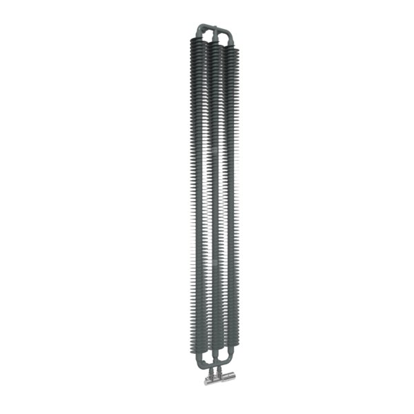 Grzejnik drabinkowy TERMA RIBBON V, podłączenie ZX, wym. 1720 x 290 mm, kolor metaliczny szary, moc 660W