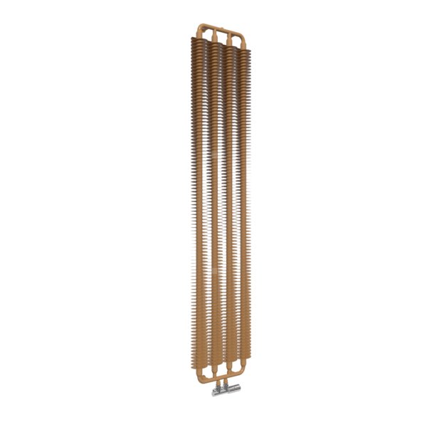 Grzejnik drabinkowy TERMA RIBBON V, podłączenie ZX, wym. 1920 x 390 mm, kolor miedź, moc 989W