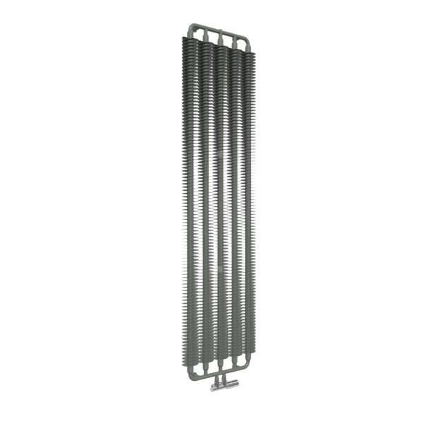 Grzejnik drabinkowy TERMA RIBBON V, podłączenie ZX, wym. 1920 x 490 mm, kolor nowoczesna szarość, moc 1240W