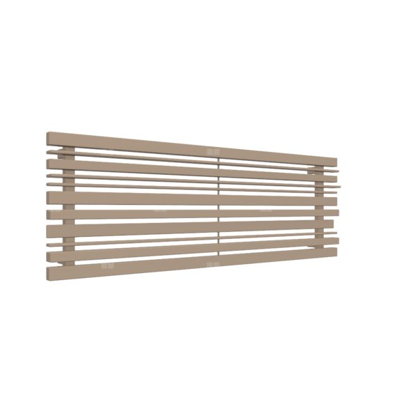 Grzejnik drabinkowy TERMA SHERWOODH, podłączenie O8, wym. 440 x 1300 mm, kolor jasna miedź, moc 701W