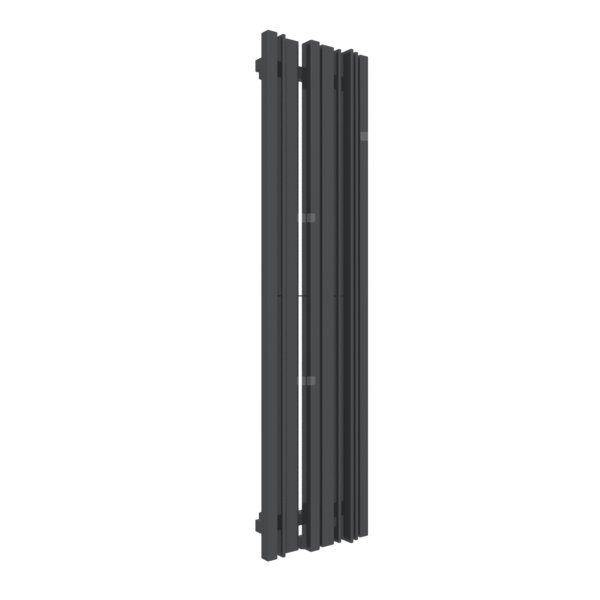 Grzejnik drabinkowy TERMA SHERWOOD V, podłączenie Z8, wym. 1300 x 330 mm, kolor metaliczna czerń, moc 602W