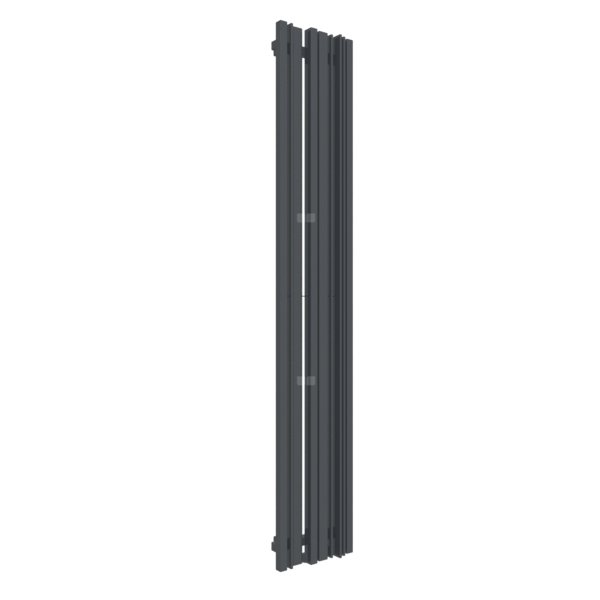 Grzejnik drabinkowy TERMA SHERWOODV, podłączenie ZX, wym. 1900 x 330 mm, kolor szary antracytowy RAL7016, moc 851W