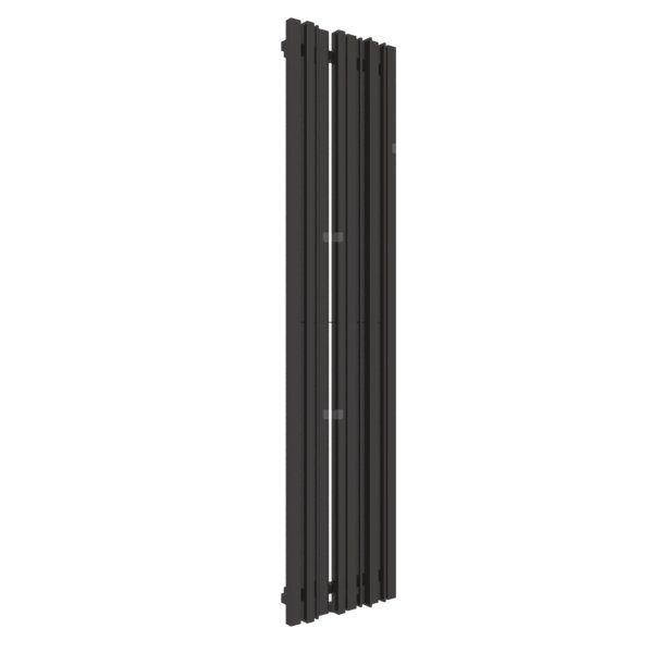 Grzejnik drabinkowy TERMA SHERWOODV, podłączenie ZX, wym. 1900 x 440 mm, kolor heban, moc 1135W