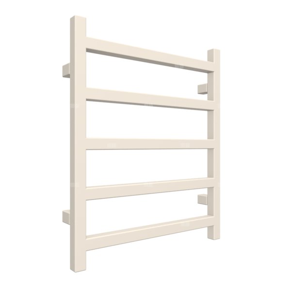 Grzejnik drabinkowy TERMA SIMPLE, podłączenie SX, wym. 600 x 500 mm, kolor musujący krem, moc 217W