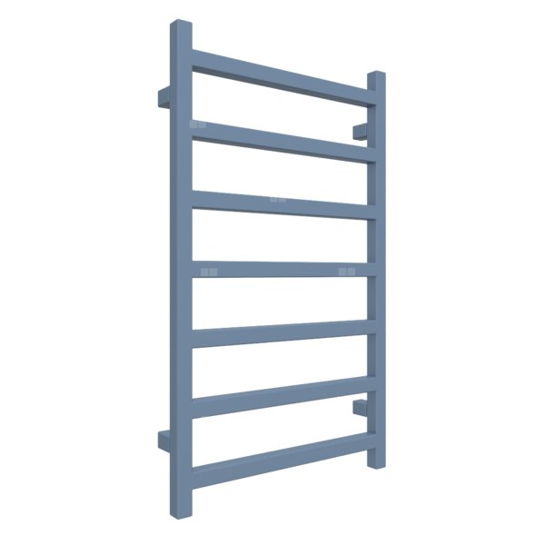 Grzejnik drabinkowy TERMA SIMPLE, podłączenie SX, wym. 840 x 500 mm, kolor szary gołębi RAL5014, moc 306W