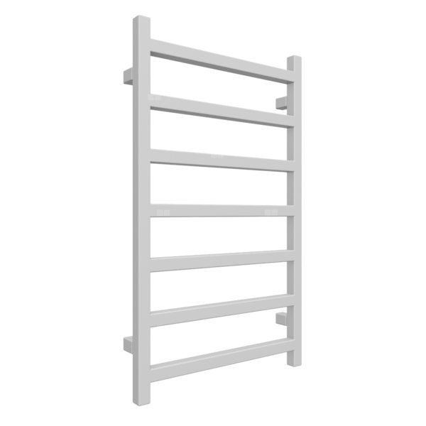 Grzejnik drabinkowy TERMA SIMPLE, podłączenie SX, wym. 840 x 500 mm, kolor stal nierdzewna, moc 306W