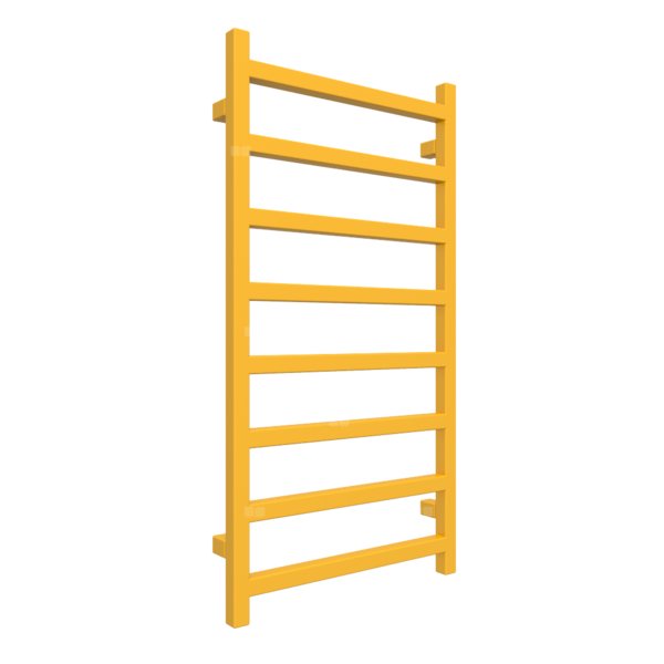Grzejnik drabinkowy TERMA SIMPLE, podłączenie SX, wym. 960 x 500 mm, kolor piaskowo-szary soft RAL1023, moc 351W