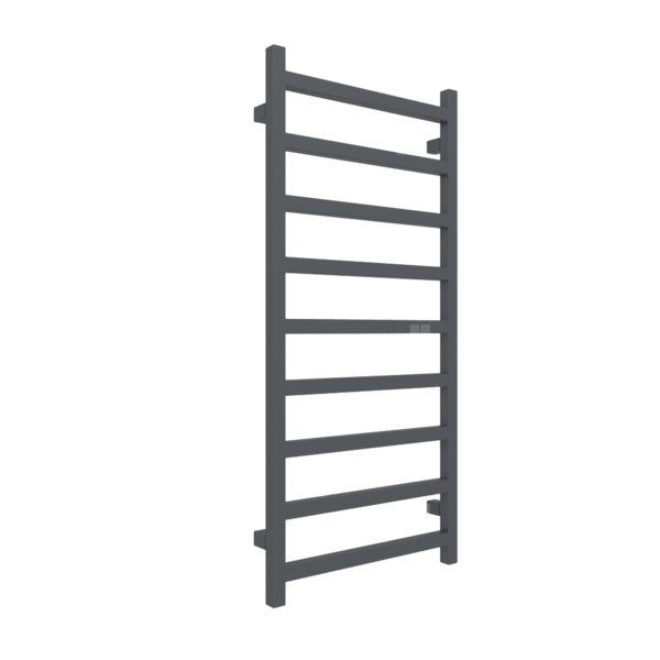 Grzejnik drabinkowy TERMA SIMPLE, podłączenie ZX, wym. 1080 x 500 mm, kolor szary antracytowy RAL7016, moc 396W