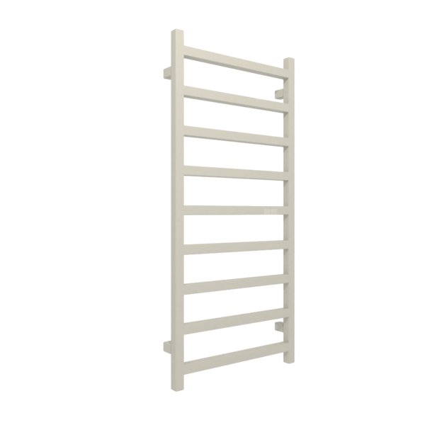 Grzejnik drabinkowy TERMA SIMPLE, podłączenie SX, wym. 1080 x 500 mm, kolor metaliczny beż, moc 396W
